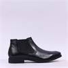 Salamander Laubach Low Cut Chelsea Boot - Black Leather